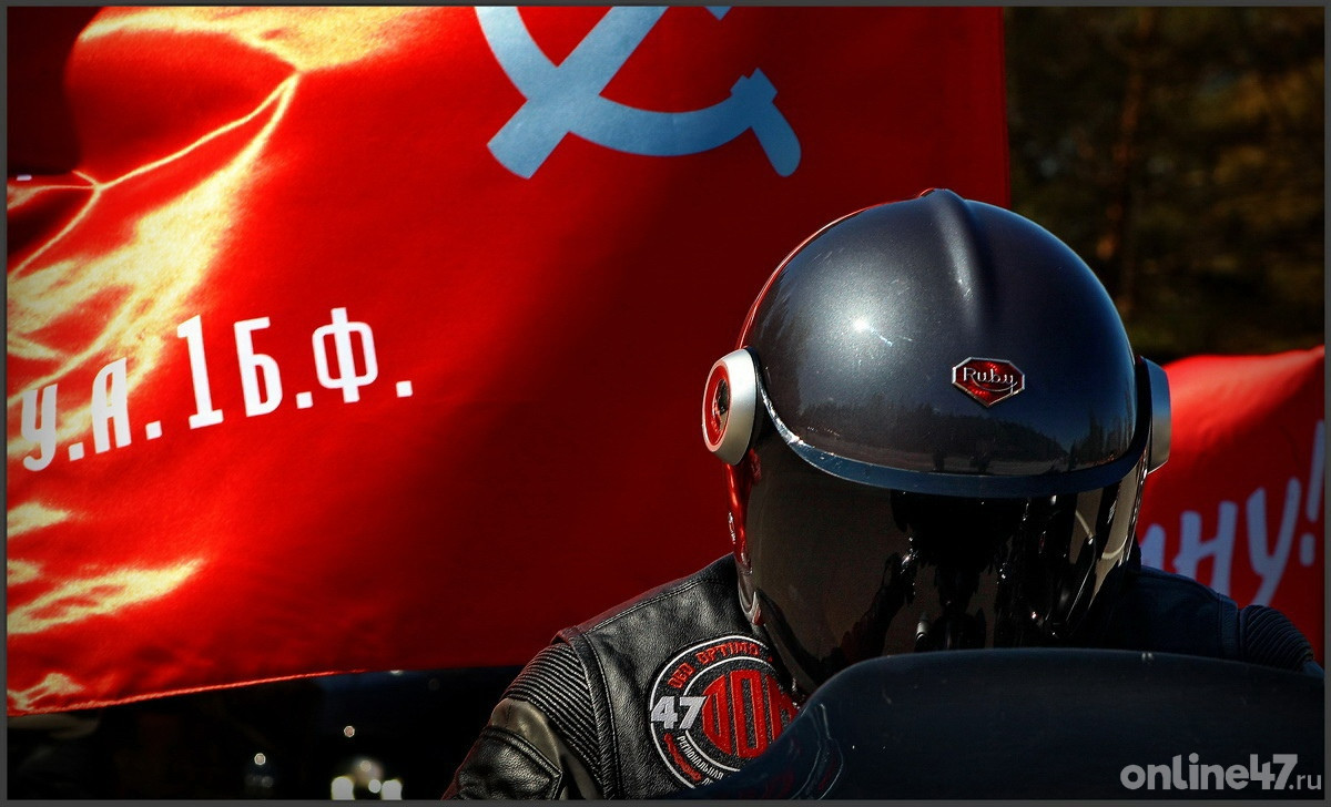Мотопробег в честь Дня Победы по местам боевой славы в Кировском и Всеволожском районах