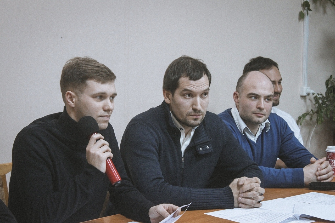 Дмитрий Фалалеев и его команда 