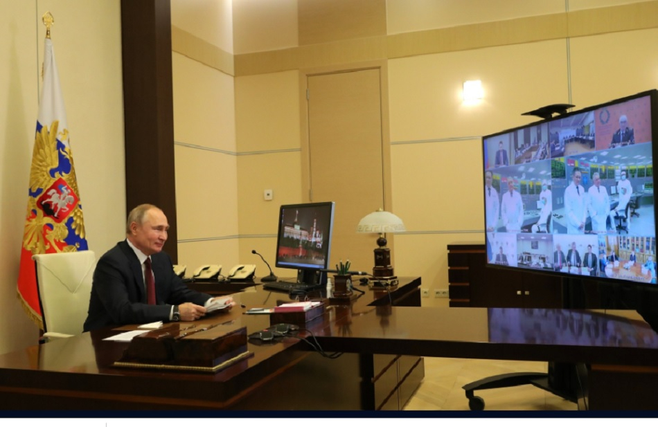 Владимир Путин во время заседания Совета по науке и образованию.