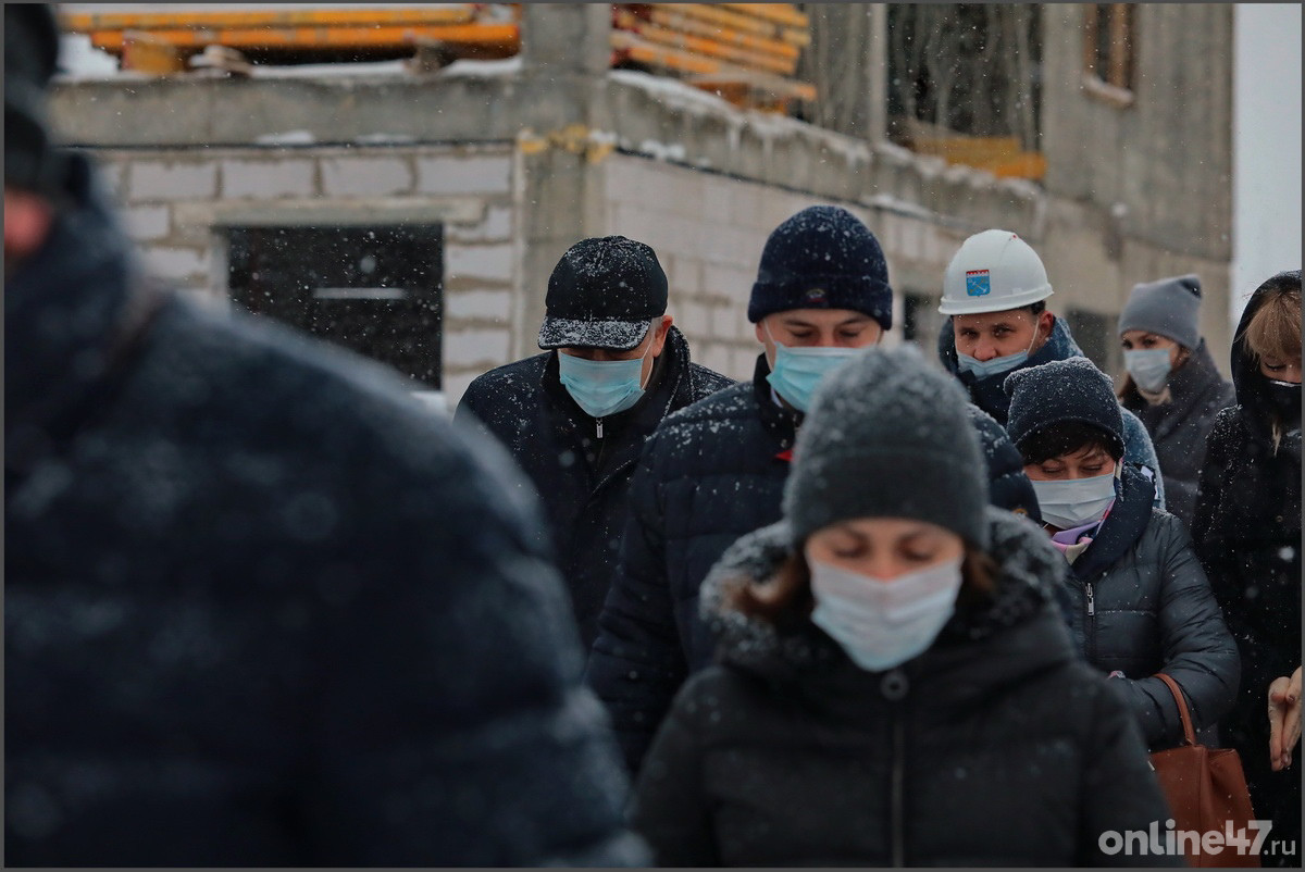 Верево. Осмотр строительства нового детского сада