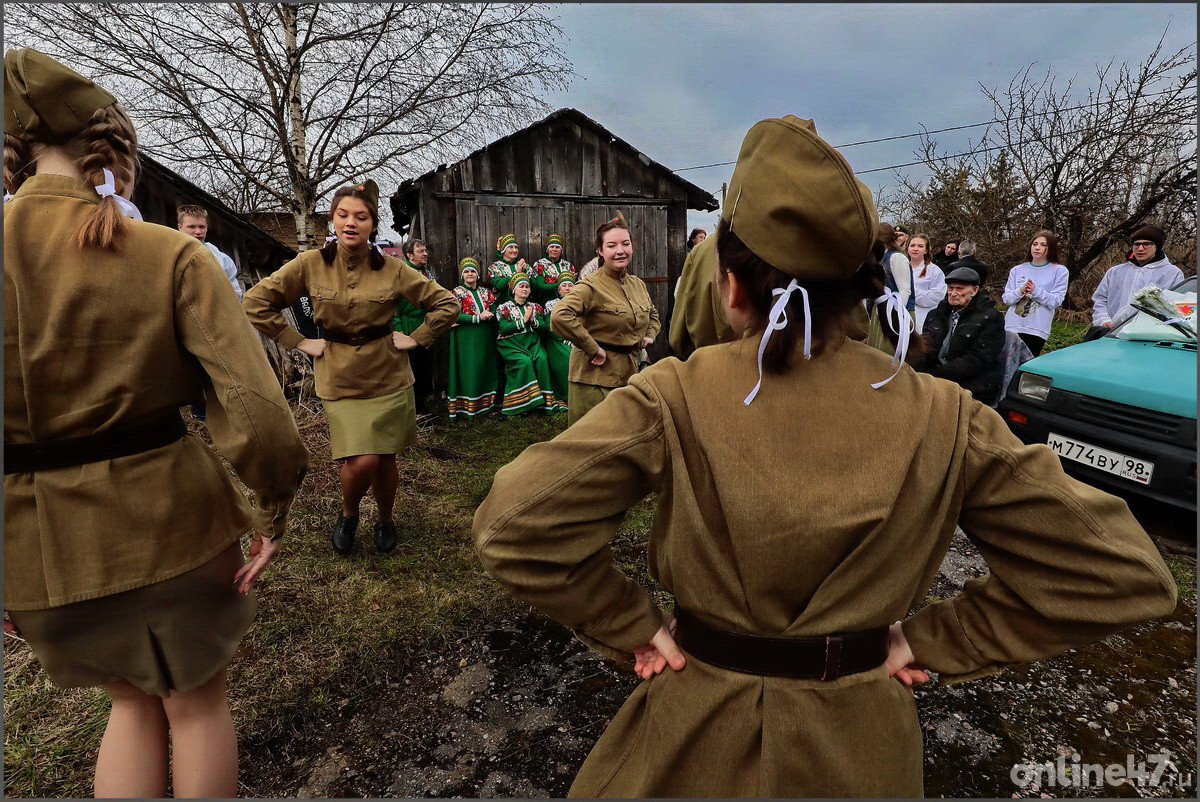 Бокситогорский район, деревня Чудцы. Концерт для ветерана. Александр Шепелев, 97 лет. Дошел до Берлина
