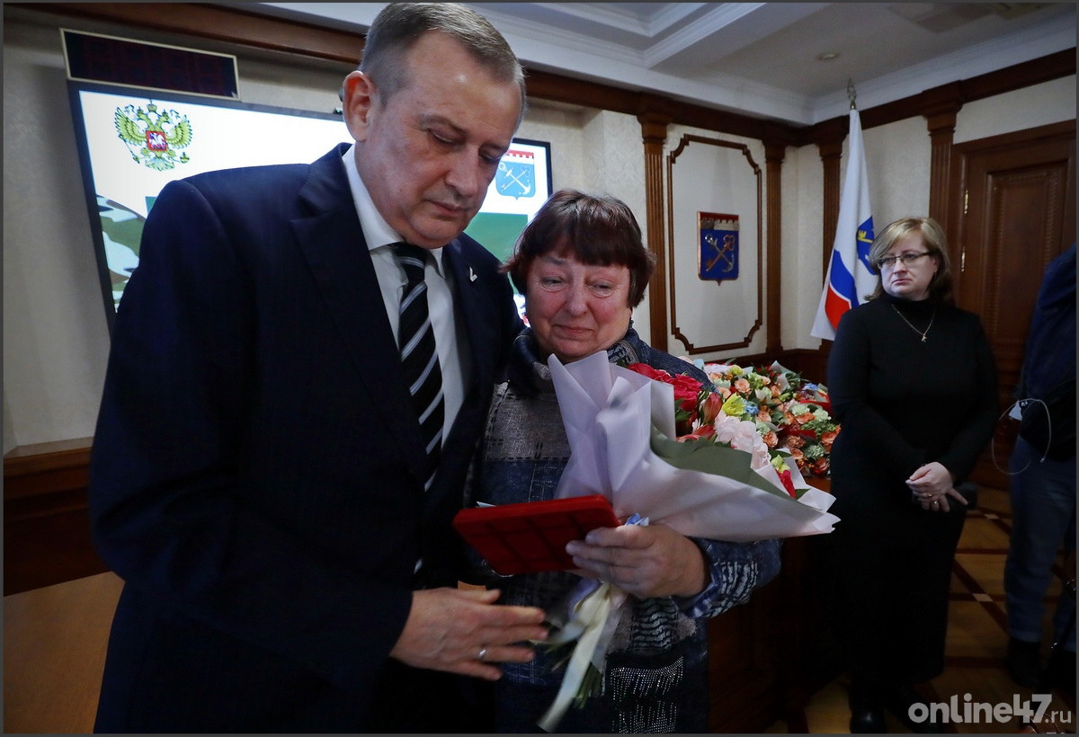 Встреча Александра Дрозденко с родными погибших участников СВО Ленинградской области