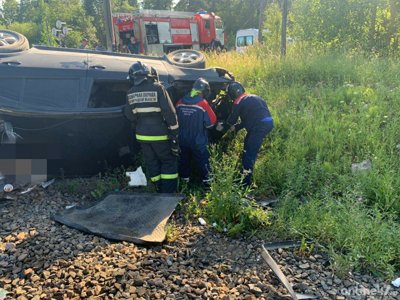 Два человека пострадали в ДТП с легковушкой и поездом в Приозерске |  30.06.2021 | ЛенОбласть - БезФормата