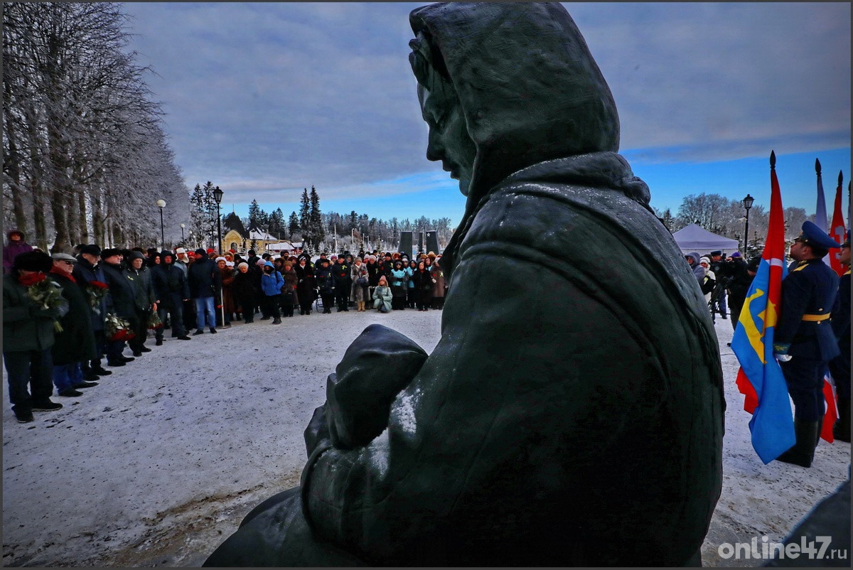 Всеволожск. Открытие памятника «Ленинградская мадонна»