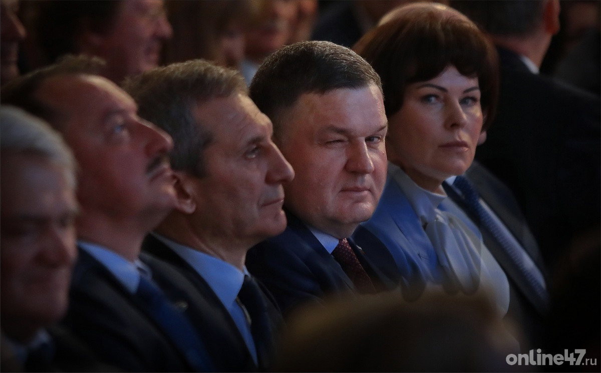Гатчина. Губернатор Ленинградской области Александр Дрозденко выступил с ежегодным отчетом о работе правительства за 2024 год
