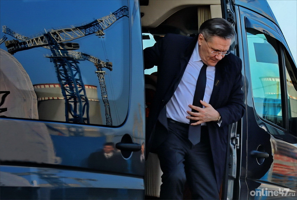 Сосновый бор. ЛАЭС. Гендиректор «Росатома» Алексей Лихачев