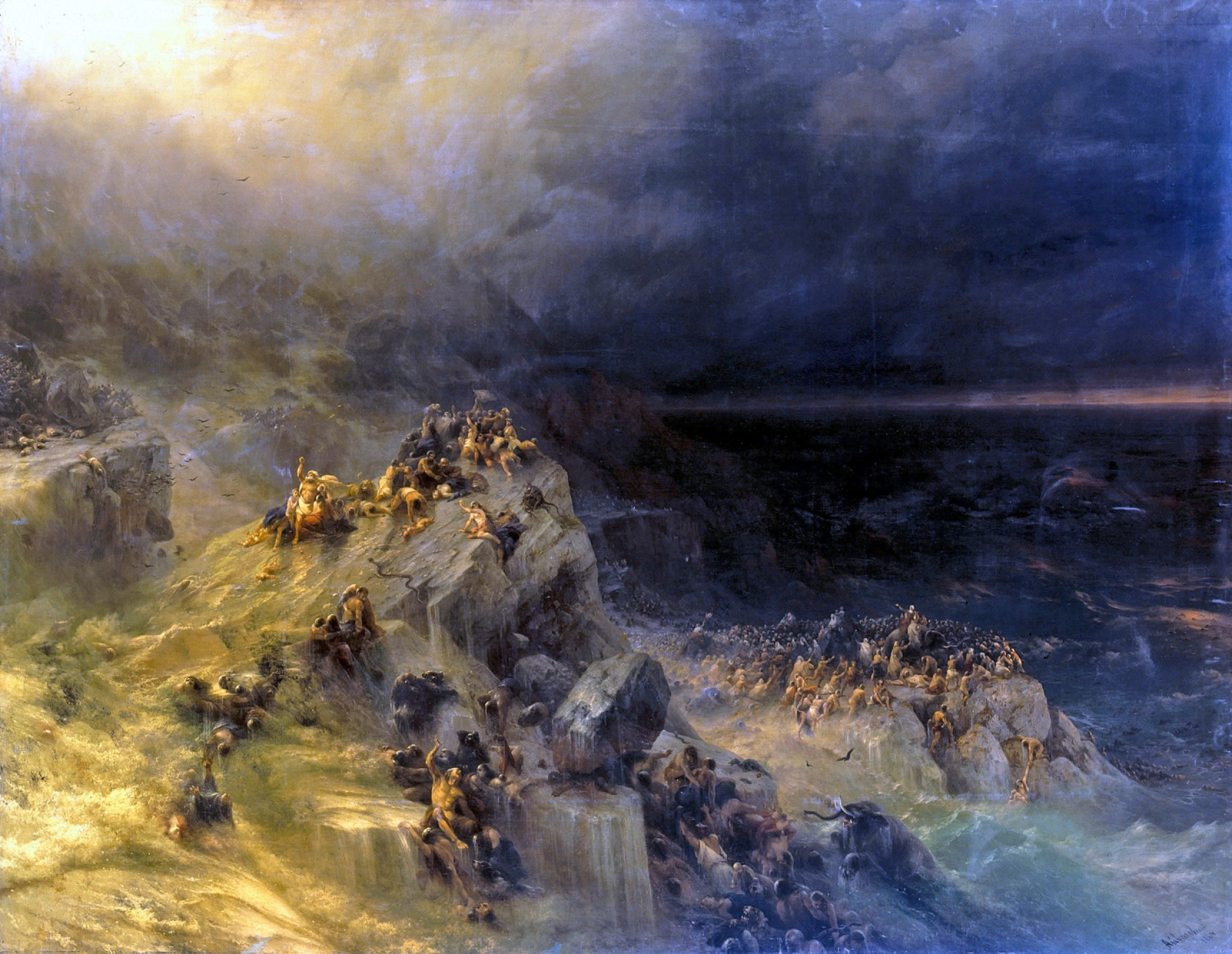"Всемирный потоп" Айвазовский И.К. 1864