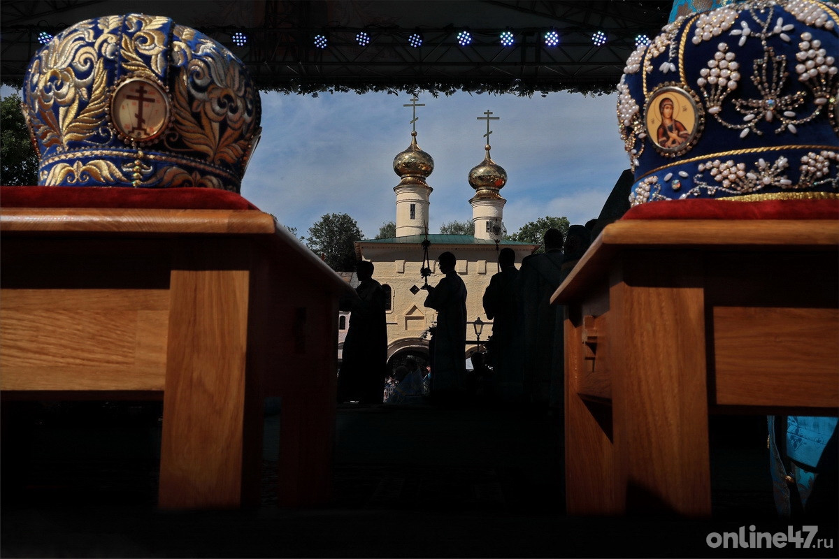 Тихвин. Божественная литургия по случаю Дня явления Тихвинской иконы Божией Матери