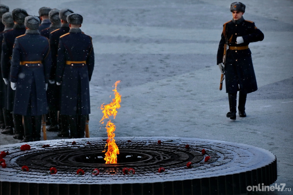 Зайцево. День полного освобождения Ленинграда от фашистской блокады