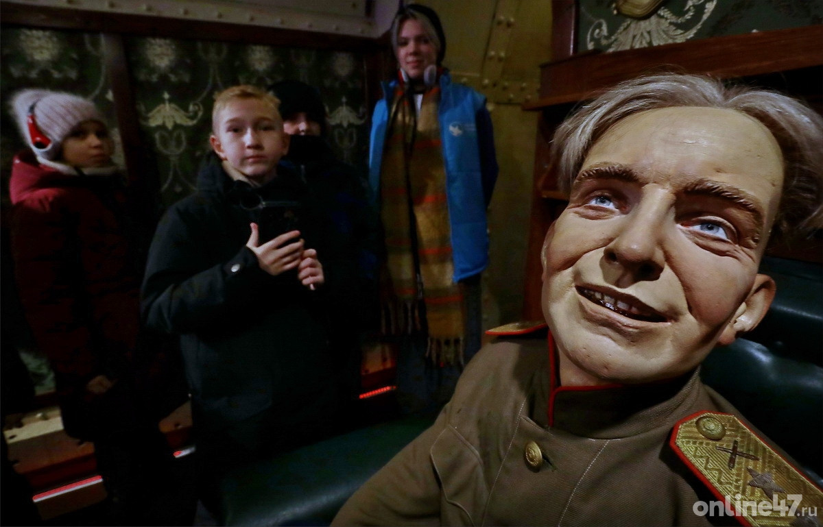 «Поезд Победы» в Гатчине