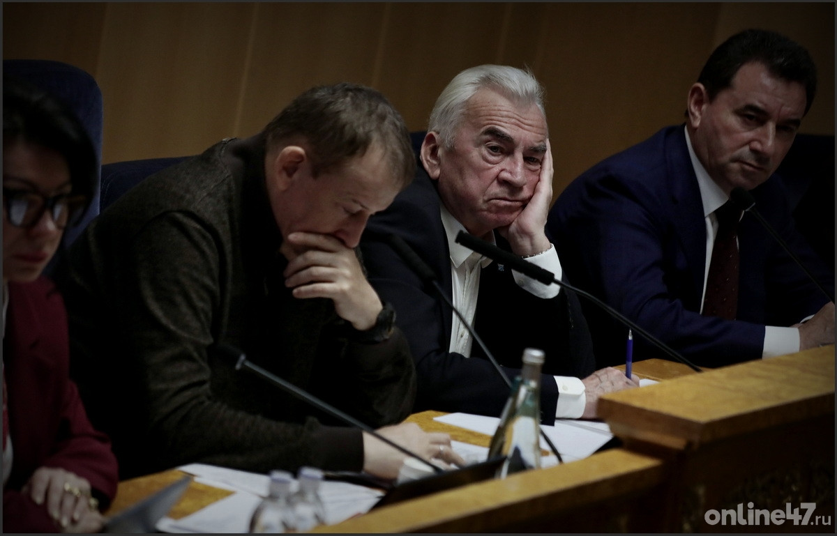 Встреча губернатора с депутатами Ленинградской области