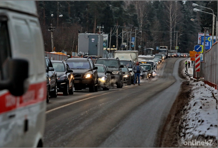 На семи федеральных трассах в Ленобласти ограничат движение 2 февраля