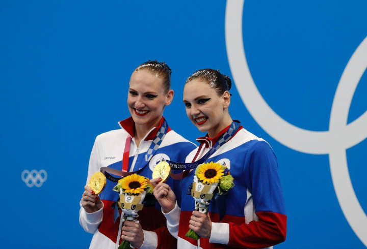 Одна, зато какая: сборная России завоевала «синхронное» золото на 12-й день Олимпиады
