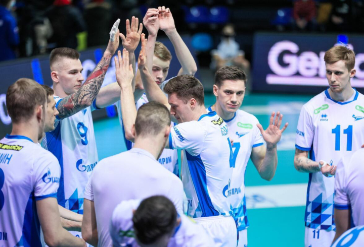 Волейбольный "Зенит" разгромили сербские "Войводине" в Лиге Чемпионов