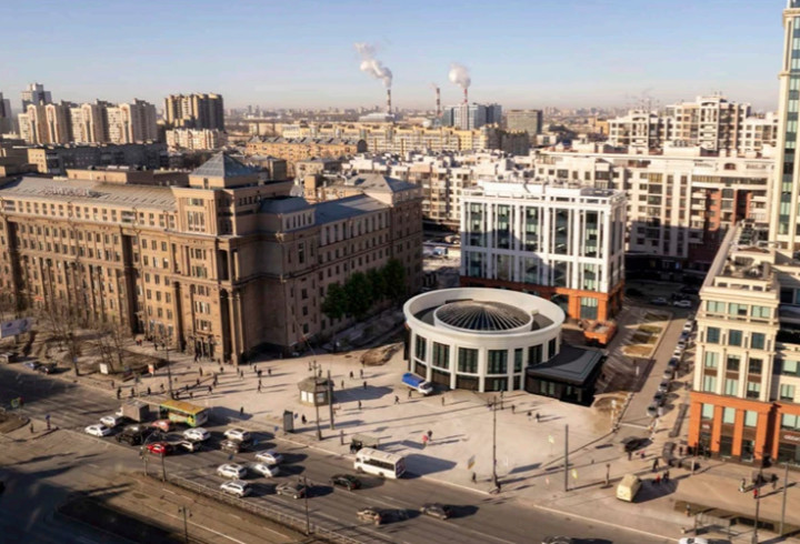 В Петербурге показали проект нового вестибюля станции «Электросила»
