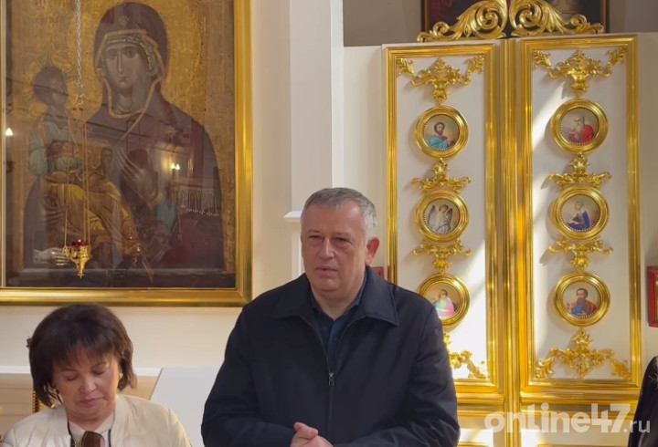 Это большая радость: Александр Дрозденко о восстановлении храма Святой Живоначальной Троицы в Иссаде