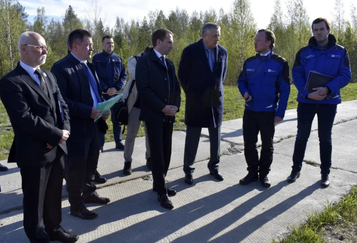 Глава Минприроды России посетил полигон «Красный Бор» в Ленинградской области