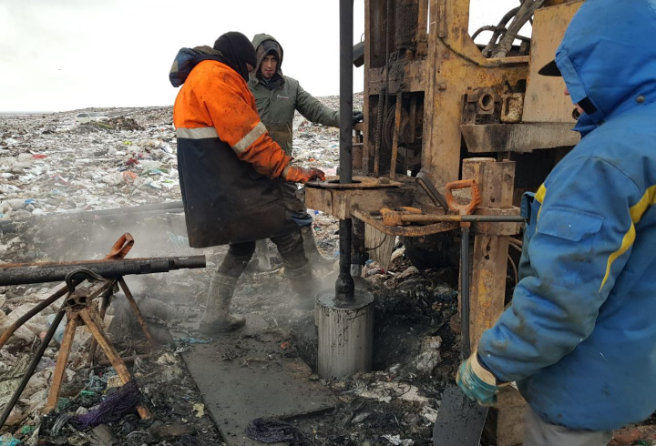 На полигоне «Новый Свет-Эко» под Гатчиной пробурили 60 скважин для откачки свалочных газов