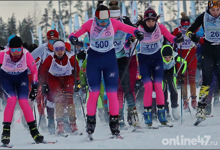 Скорость, воздух и здоровье: в Ленобласти состоялась  массовая лыжная гонка «Лыжня России»