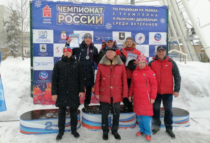 Спортсмены из Ленобласти заняли второе место в командных прыжках с большого трамплина на Чемпионате России