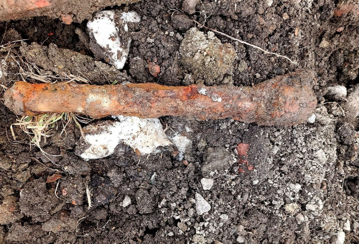 В траншее возле Пулковского шоссе нашли немецкий гранатомёт времён Великой Отечественной войны