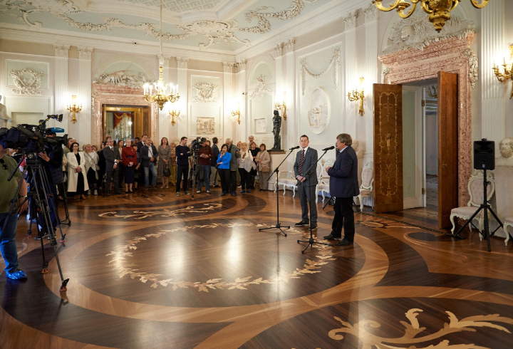 Церковь и новые залы в Гатчинском дворце открыли после реставрации