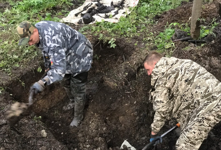 В Гатчине нашли останки еще 45 расстрелянных мирных жителей и военнопленных