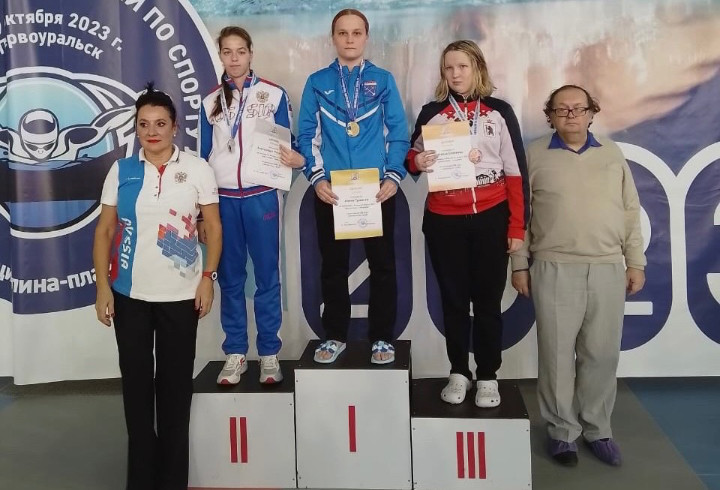 Пловчиха из Ленобласти выиграла шесть медалей на Чемпионате РФ среди лиц с интеллектуальными нарушениями