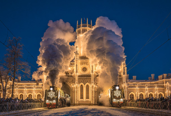 Более 55 тысяч человек посетили поезд Деда Мороза в Петербурге