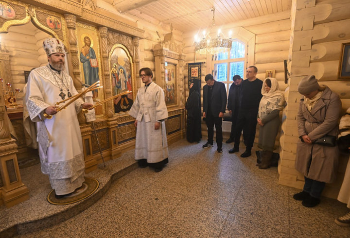 Новый православных храм в 47-м регионе посетил губернатор