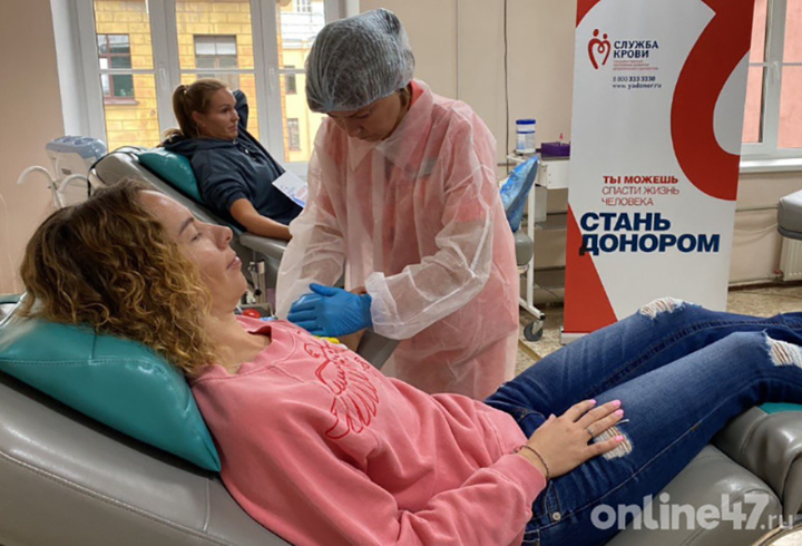 Центр крови Ленинградской области проведет выездной день донора в Янино-1