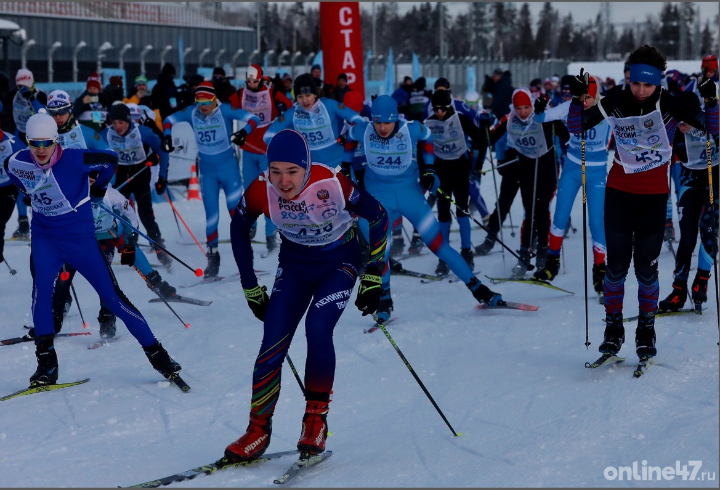 Традиционная массовая гонка «Лыжня России» пройдет в Ленобласти 10 февраля
