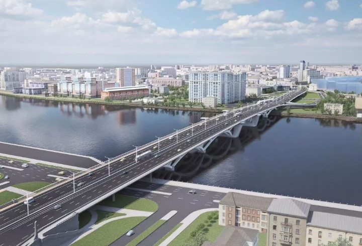 В Петербурге ищут подрядчика стройки Большого Смоленского моста