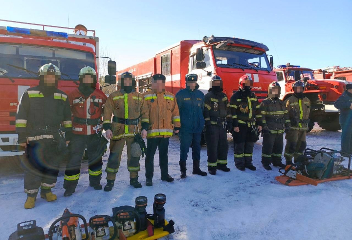 Спасатели Ленобласти приняли участие во Всероссийских командно-штабных учениях
