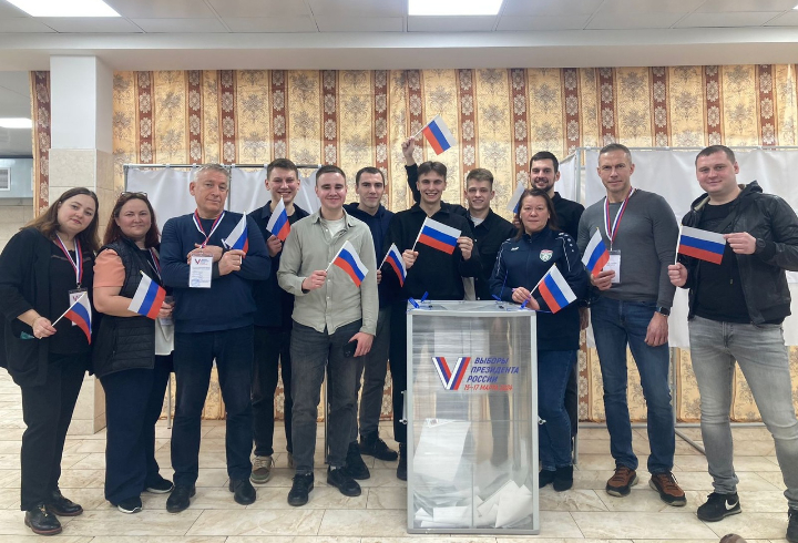 Спортсмены Ленобласти отдали свои голоса на выборах президента России