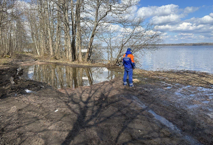 В Приозерске проводят мониторинг паводковой обстановки