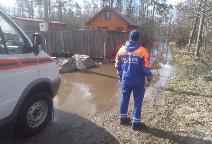 Продолжается мониторинг паводковой обстановки в Приозерском районе