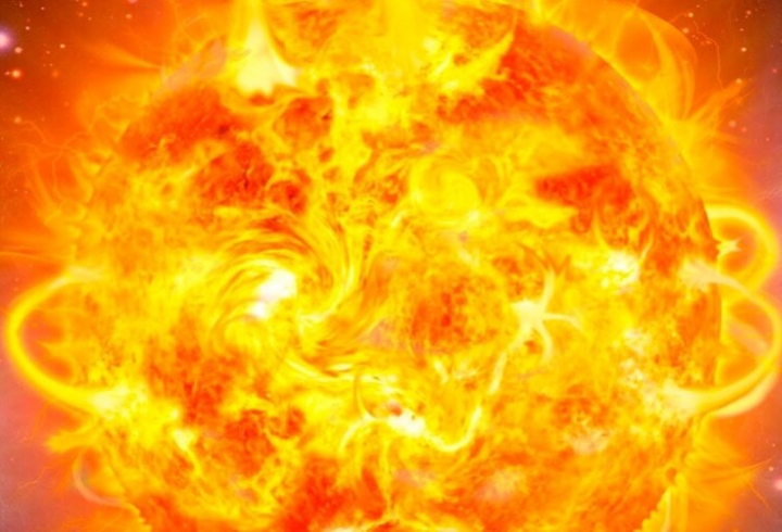 Несколько мощных вспышек произошло на Солнце