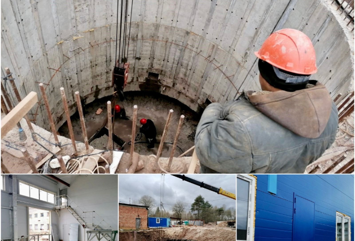 В селе Колчаново продолжается реконструкция водоочистных сооружений