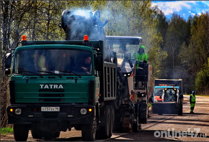 В Ленобласти за первую половину мая дорожные работы начали проводить на семи трассах