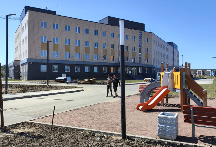 В Новоселье готовится к открытию новая поликлиника
