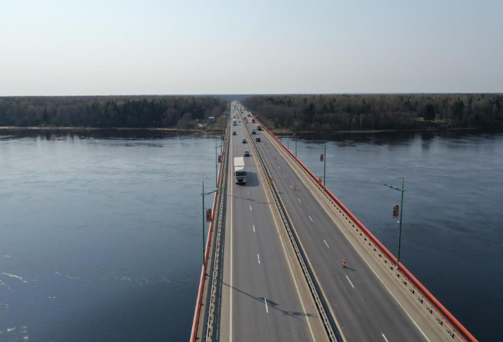 Трассу «Кола» в Ленобласти перекроют из-за разводки Ладожского моста 25 июня