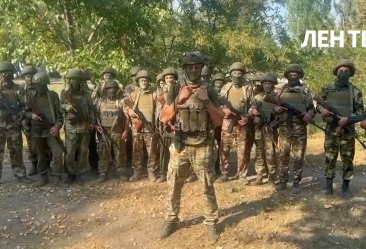 Бойцы подразделения «Сомали» с передовой поприветствовали участников мотофестиваля «Балтик Ралли»