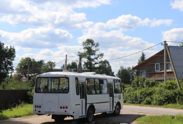 В Кировском районе запустили новый автобусный маршрут от Назии до Шлиссельбурга