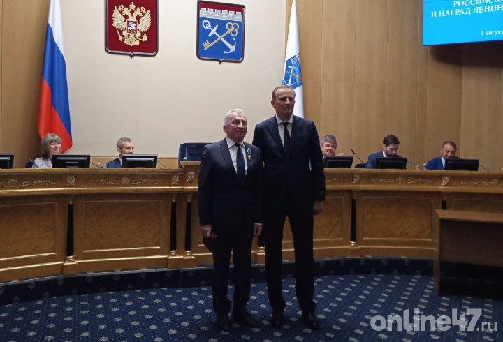 Сергей Бебенин награжден орденом Дружбы за многолетнюю добросовестную работу