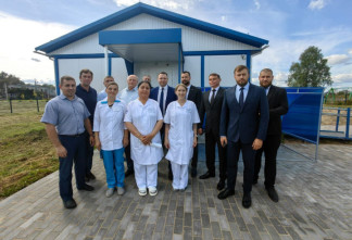 Новый фельдшерско-акушерский пункт начал прием пациентов в поселке Любань