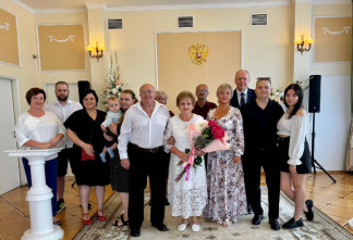 В Тосненском районе семья Березиных отпраздновала «золотую» свадьбу