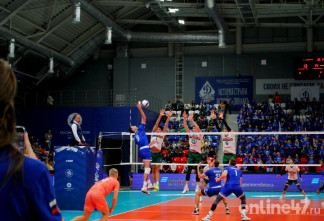 Фоторепортаж: как прошел первый домашний матч волейбольного клуба «Динамо-ЛО»