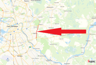 На участке КАД между Колтушским и Мурманским шоссе ввели ограничения движения