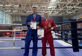 Спортсмены из 47-го региона привезли две медали с соревнований по универсальному бою